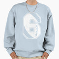 Football 6 Sweatshirt - Fun Novelty Design for Adults - T-Shirt, Sweatshirt, Hoodie