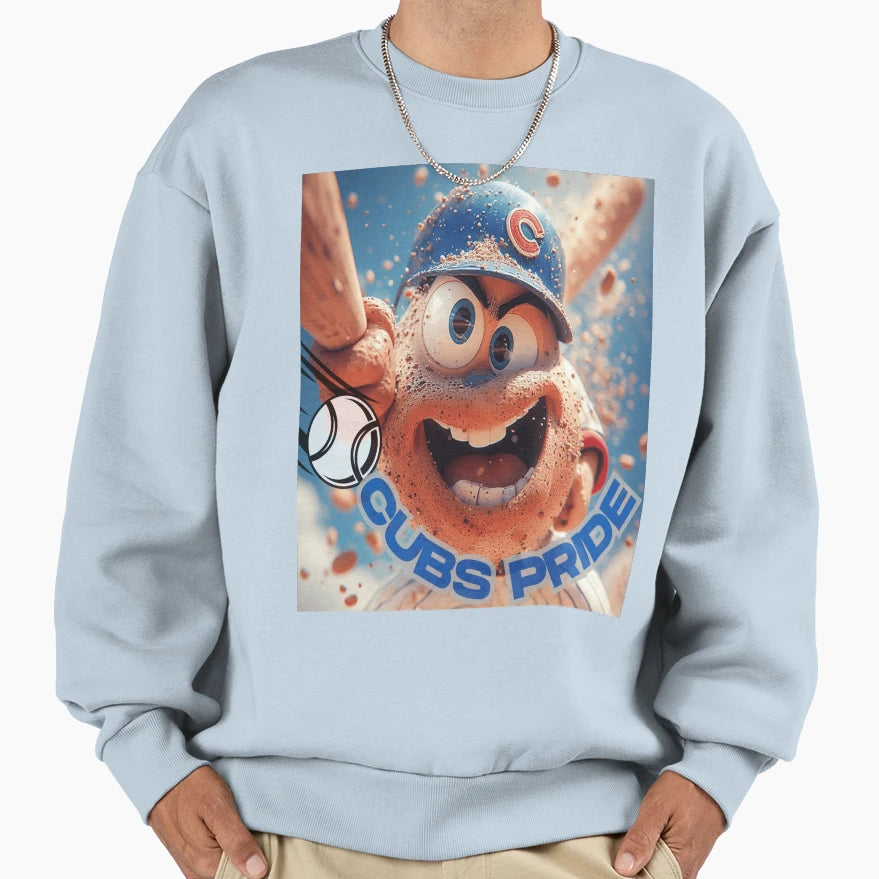 Cubs Pride Ryne Sandberg Baseball Sweatshirt - Custom Art Print Men Women - T-Shirt, Sweatshirt, Hoodie