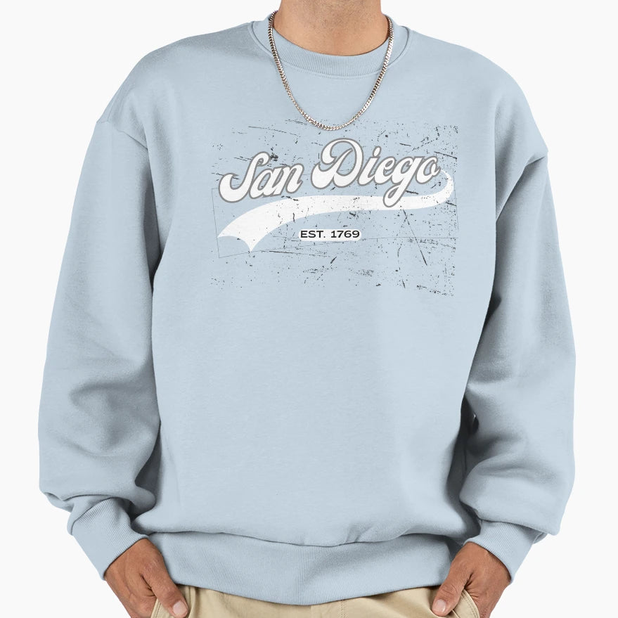 San Diego California Est 1769 T-Shirt - Minimalist Print Men Women - T-Shirt, Sweatshirt, Hoodie