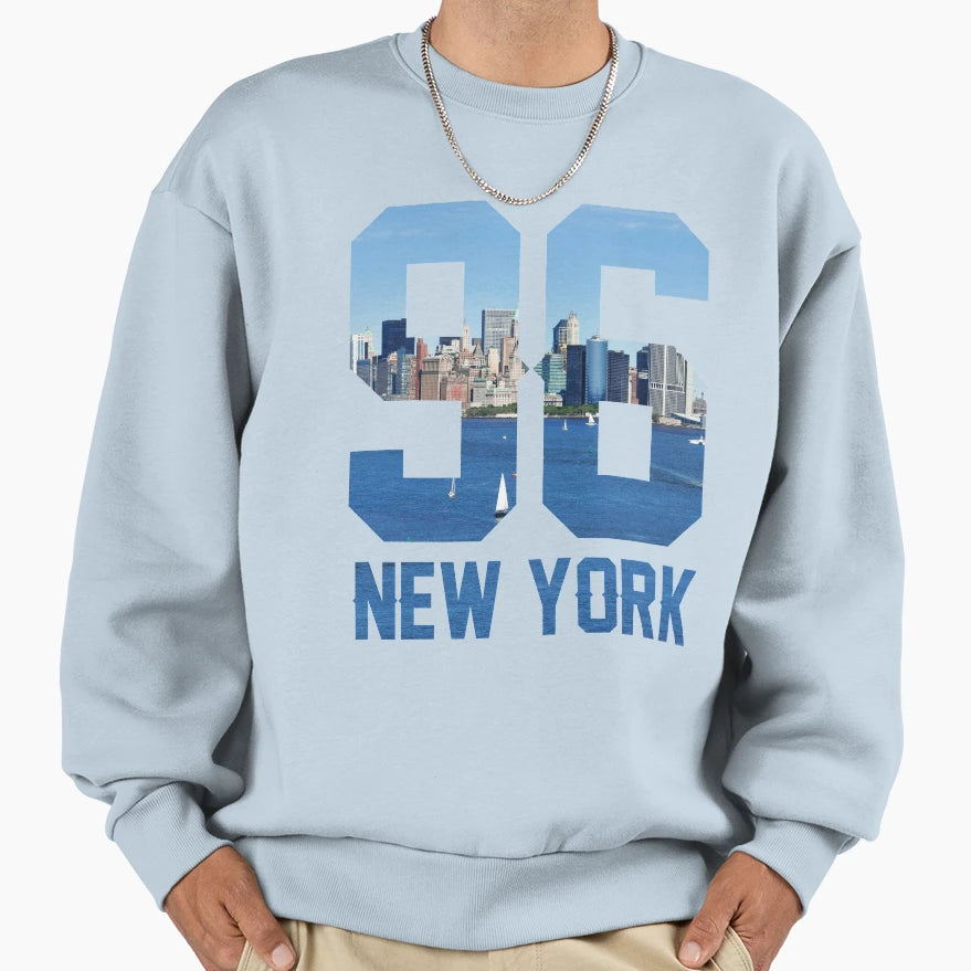 New York 96 Sweatshirt - Unique Graphic for Adults - T-Shirt, Sweatshirt, Hoodie