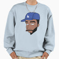 Baseball Cap Evan Sweatshirt - Aesthetic Graphic Men Women - T-Shirt, Sweatshirt, Hoodie