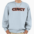 Cincinnati Cincy Sweatshirt - Custom Art Print for Adults - T-Shirt, Sweatshirt, Hoodie