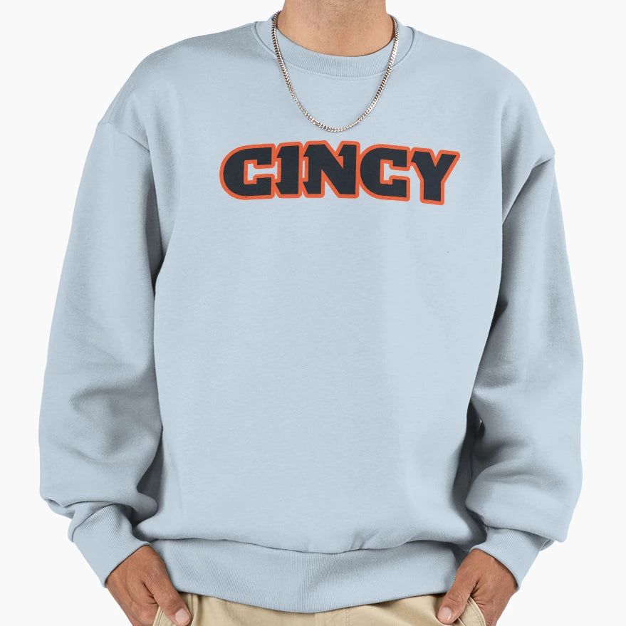 Cincinnati Cincy Sweatshirt - Custom Art Print for Adults - T-Shirt, Sweatshirt, Hoodie