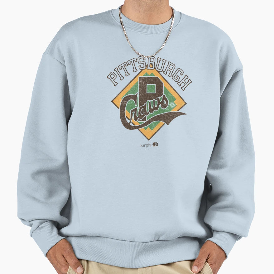 Pittsburgh Craws Sweatshirt - Minimalist Print for Adults - T-Shirt, Sweatshirt, Hoodie