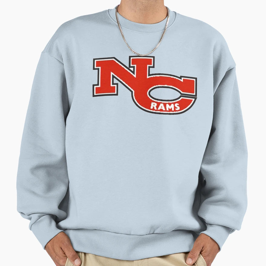 New Canaan Rams Sweatshirt - Custom Art Print for Adults - T-Shirt, Sweatshirt, Hoodie