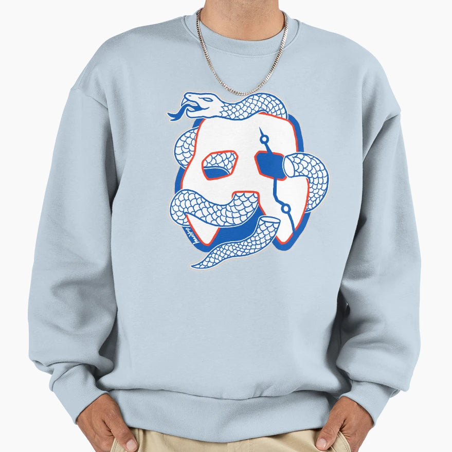 Embiid Mask Unite Sweatshirt - Minimalist Print for Adults - T-Shirt, Sweatshirt, Hoodie