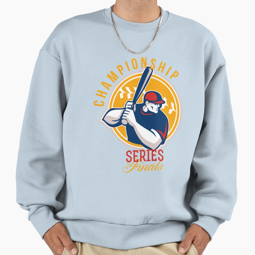 Championship Baseball Series Finals Sweatshirt - Graphic Print for Adults - T-Shirt, Sweatshirt, Hoodie
