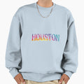 Houston Tie Dye Sweatshirt - Fun Novelty Design Unisex - T-Shirt, Sweatshirt, Hoodie