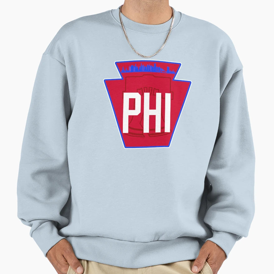 Philly Keystone Sweatshirt - Unique Graphic Unisex - T-Shirt, Sweatshirt, Hoodie