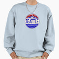 Seattle Washington Mount Rainier Sweatshirt - Aesthetic Graphic Unisex - T-Shirt, Sweatshirt, Hoodie