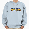 New York License Plate Graffiti Sweatshirt - Fun Novelty Design Unisex - T-Shirt, Sweatshirt, Hoodie