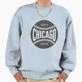 Chicago Baseball Ball Stitching Sweatshirt - Streetwear Style Men Women - T-Shirt, Sweatshirt, Hoodie
