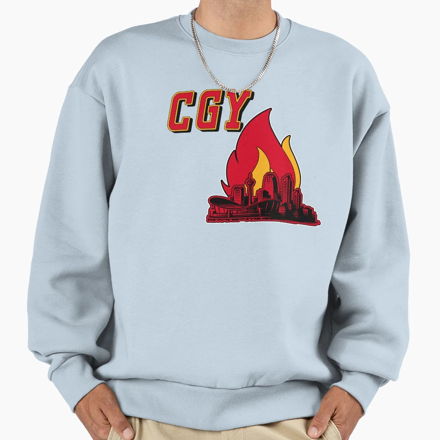 Calgary Busey Logo Sweatshirt - Trendy Graphic Men Women - T-Shirt, Sweatshirt, Hoodie