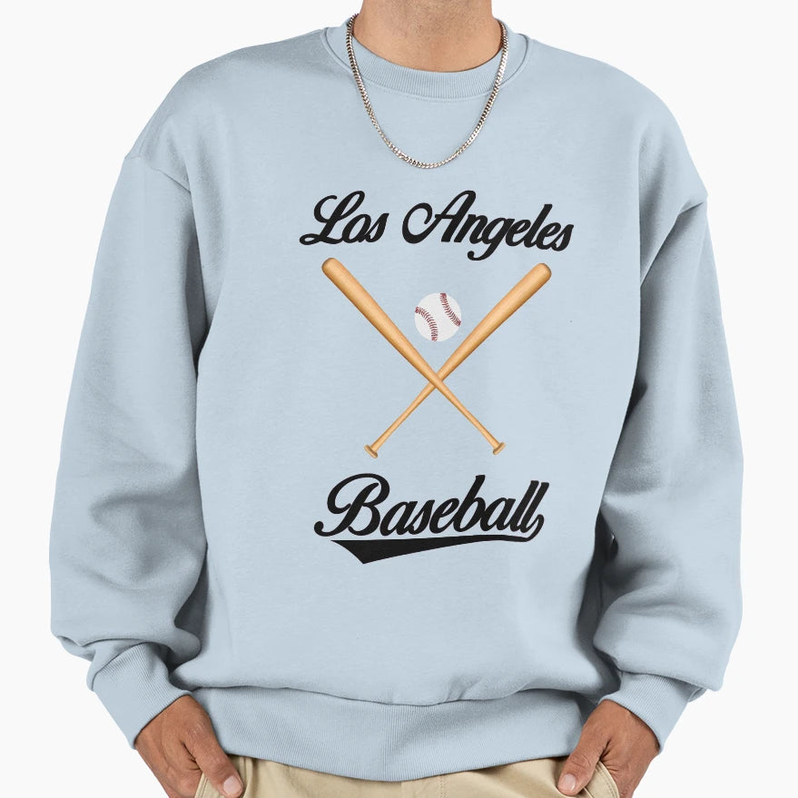 Los Angeles Baseball And T-Shirt - Fun Novelty Design for Adults - T-Shirt, Sweatshirt, Hoodie