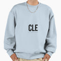 Cle Cleveland Airport Code Sweatshirt - Trendy Graphic Unisex - T-Shirt, Sweatshirt, Hoodie