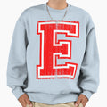 Big Red Letter E Sweatshirt - Novelty Apparel for Adults - T-Shirt, Sweatshirt, Hoodie