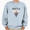 Seattle Washington Pnw Love Gift Sweatshirt - Fun Novelty Design for Adults - T-Shirt, Sweatshirt, Hoodie