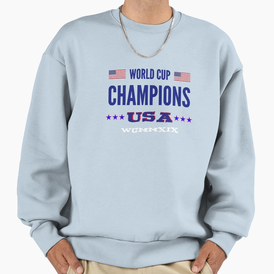 Usa Soccer France 2019 World Cup Sweatshirt - Trendy Graphic Unisex - T-Shirt, Sweatshirt, Hoodie