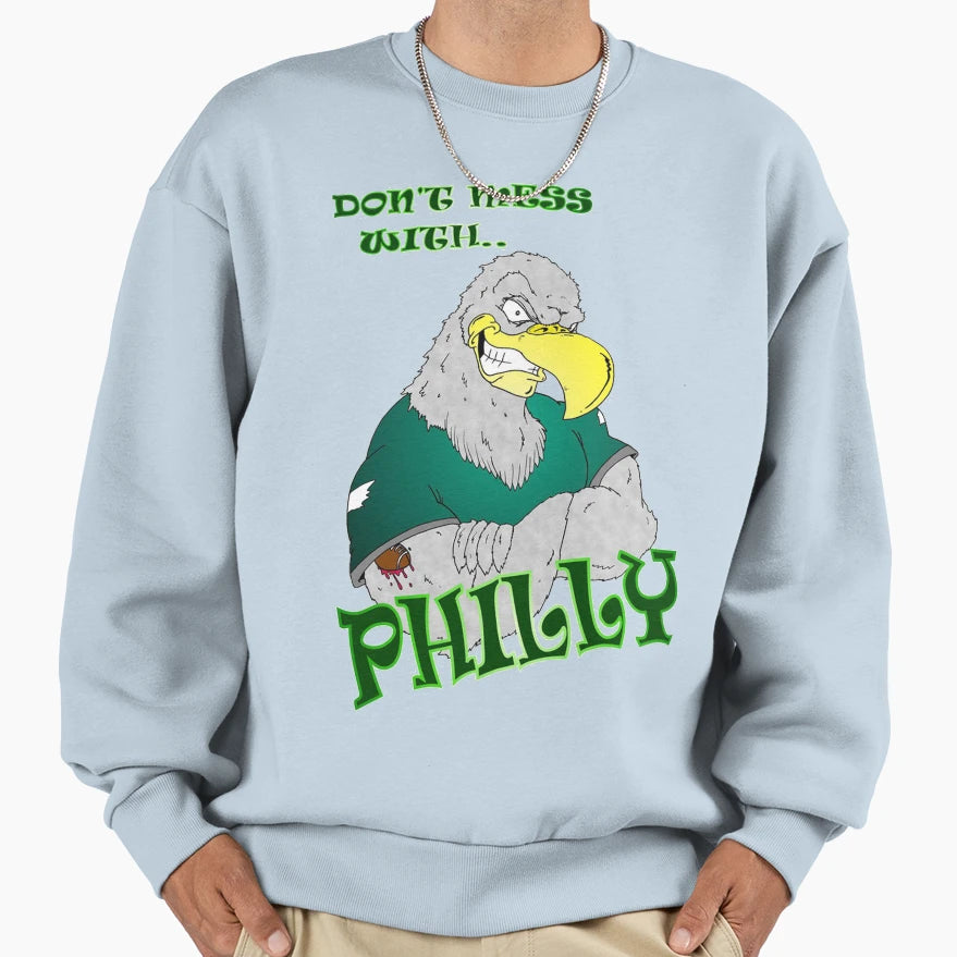 Philly Eagle Sweatshirt - Casual Everyday Wear Men Women - T-Shirt, Sweatshirt, Hoodie