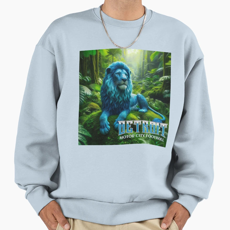 Detroit Lions Football Sweatshirt - Aesthetic Graphic Unisex - T-Shirt, Sweatshirt, Hoodie