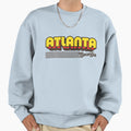 Atlanta Georgia Stripes Sweatshirt - Casual Everyday Wear Men Women - T-Shirt, Sweatshirt, Hoodie