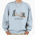 Cle Skyline Iii Sweatshirt - Unique Graphic Men Women - T-Shirt, Sweatshirt, Hoodie