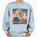 Motor City Kitty Ii Sweatshirt - Custom Art Print for Adults - T-Shirt, Sweatshirt, Hoodie