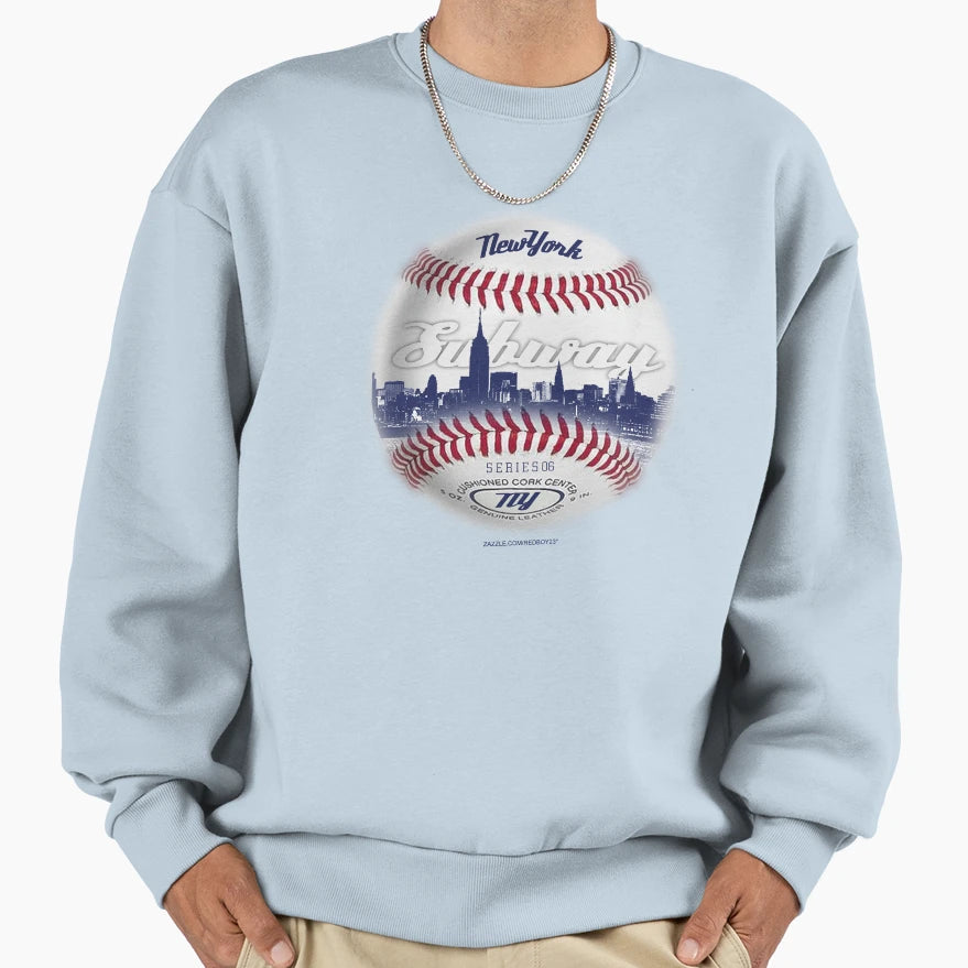 Skyline Stitch Sweatshirt - Fun Novelty Design Unisex - T-Shirt, Sweatshirt, Hoodie