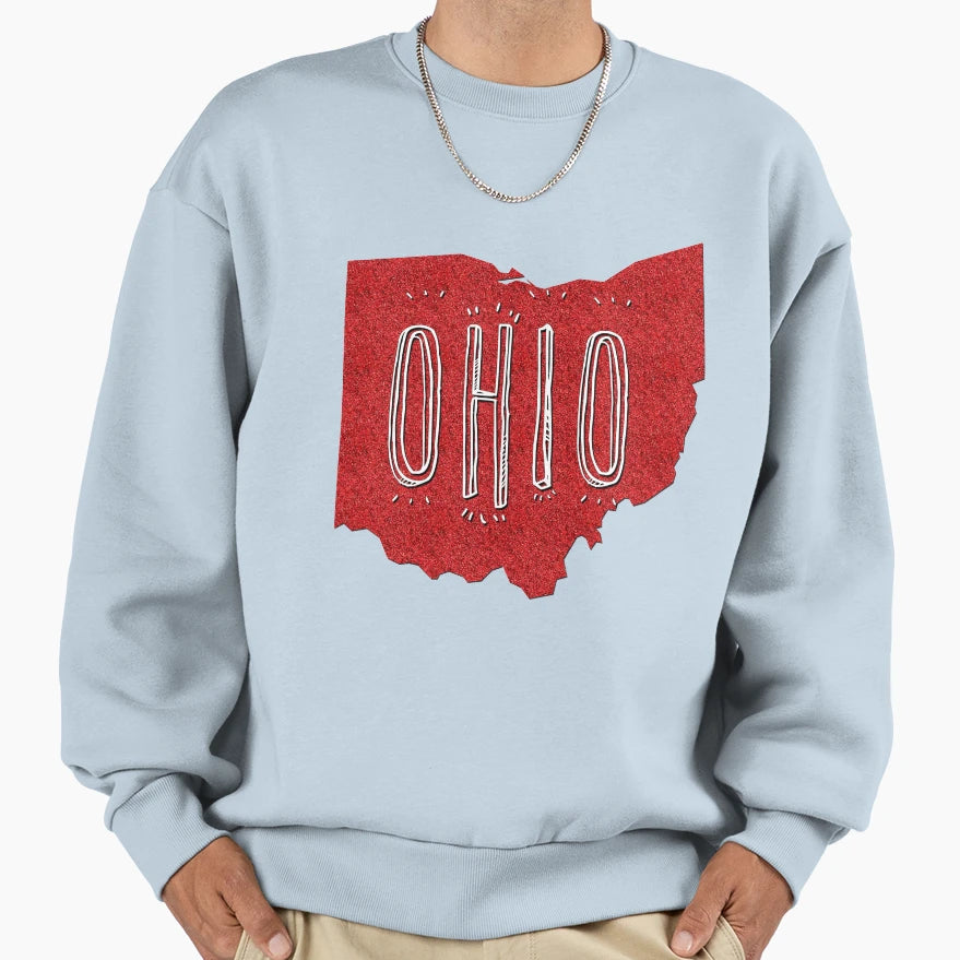 Ohio Sweatshirt - Aesthetic Graphic Men Women - T-Shirt, Sweatshirt, Hoodie