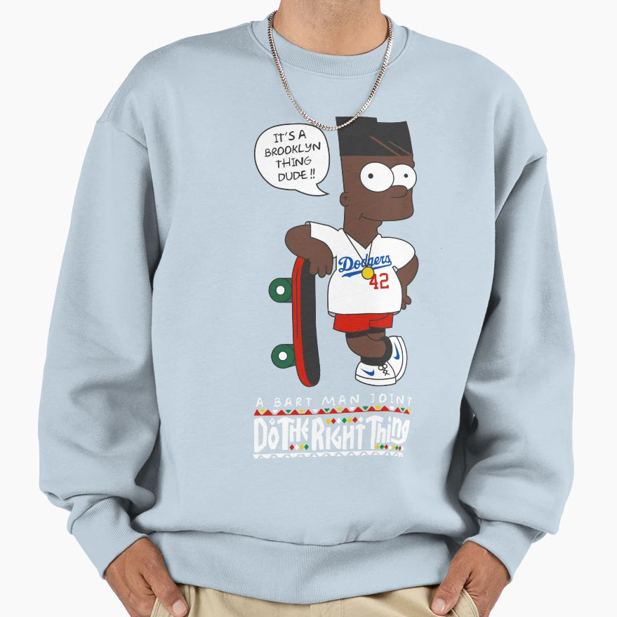 Do Right Thing Bart Spike Lee T-Shirt - Trendy Graphic Unisex - T-Shirt, Sweatshirt, Hoodie