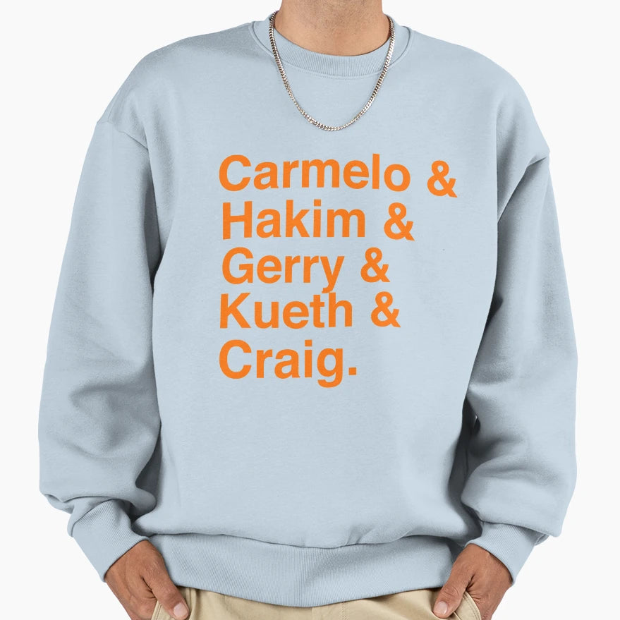 03 Orangemen Sweatshirt - Custom Art Print Unisex - T-Shirt, Sweatshirt, Hoodie