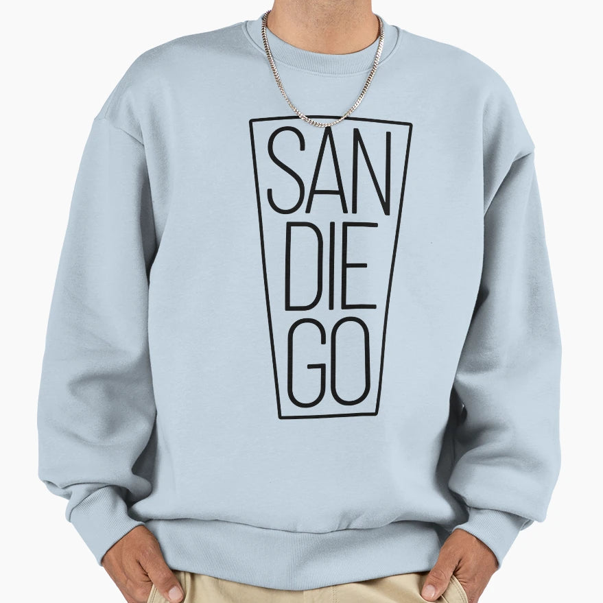 Funny San Diego Usa California Sweatshirt - Streetwear Style Men Women - T-Shirt, Sweatshirt, Hoodie