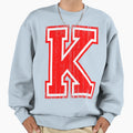 Big Red Letter K Sweatshirt - Graphic Print Men Women - T-Shirt, Sweatshirt, Hoodie
