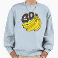 Go Bananas Sweatshirt - Minimalist Print Unisex - T-Shirt, Sweatshirt, Hoodie