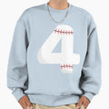 Number 4 Baseball 4 Sweatshirt - Fun Novelty Design Unisex - T-Shirt, Sweatshirt, Hoodie