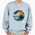 San Diego Surfing Weves Sweatshirt - Fun Novelty Design Unisex - T-Shirt, Sweatshirt, Hoodie