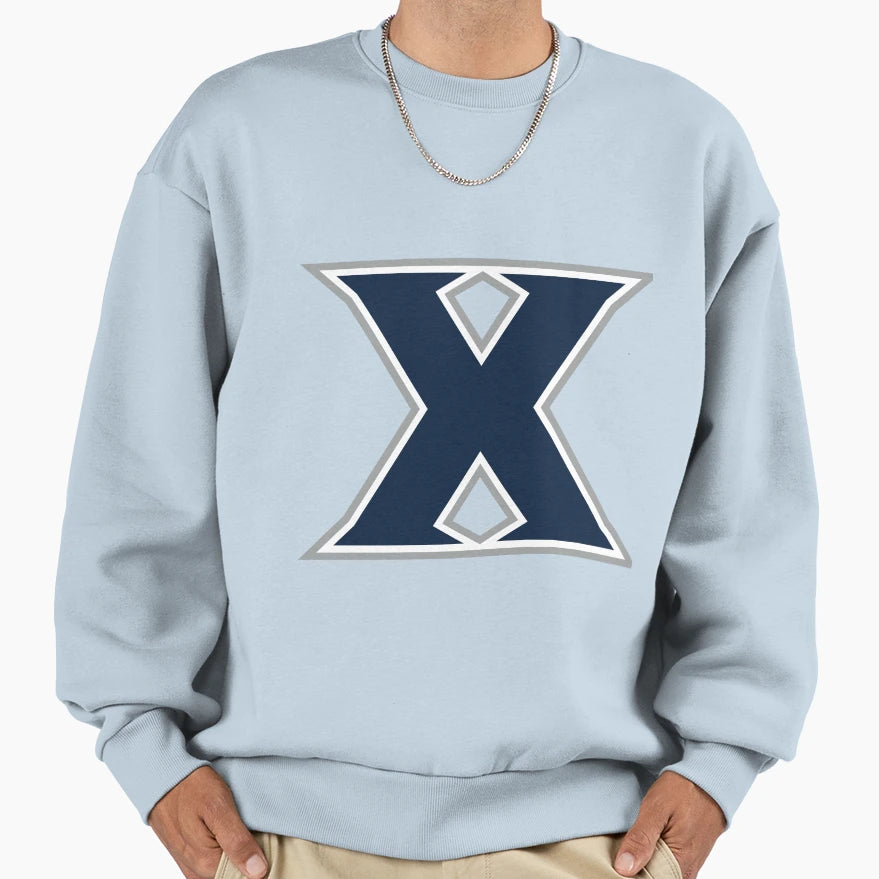 Basic Xavier University X Sweatshirt - Aesthetic Graphic Men Women - T-Shirt, Sweatshirt, Hoodie