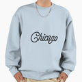 Chicago Fancy Text Sweatshirt - Custom Art Print for Adults - T-Shirt, Sweatshirt, Hoodie