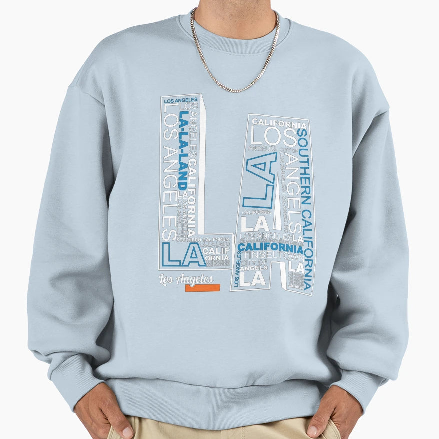 City Angels Los Angeles Sweatshirt - Trendy Graphic for Adults - T-Shirt, Sweatshirt, Hoodie