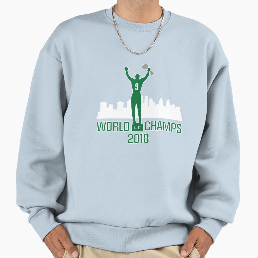 Philadelphia Football 2018 World Sweatshirt - Graphic Print for Adults - T-Shirt, Sweatshirt, Hoodie