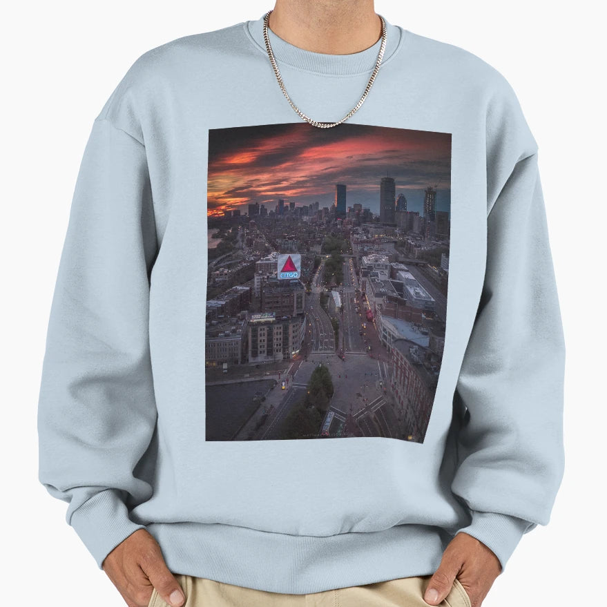 Fenway Park Boston Sweatshirt - Trendy Graphic Men Women - T-Shirt, Sweatshirt, Hoodie