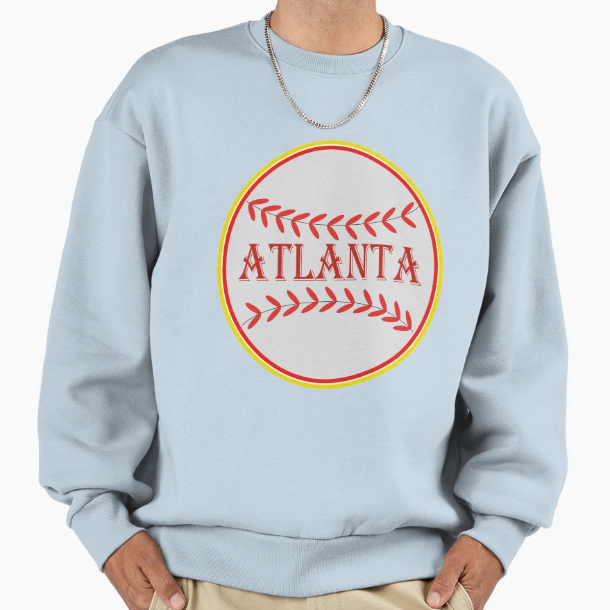 Hank Aaron Jersey Sweatshirt - Aesthetic Graphic Men Women - T-Shirt, Sweatshirt, Hoodie