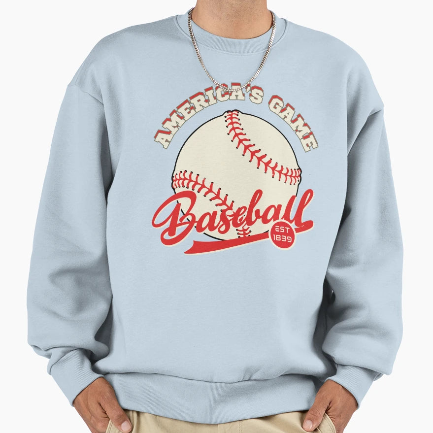 Americas Game Sweatshirt - Fun Novelty Design Unisex - T-Shirt, Sweatshirt, Hoodie