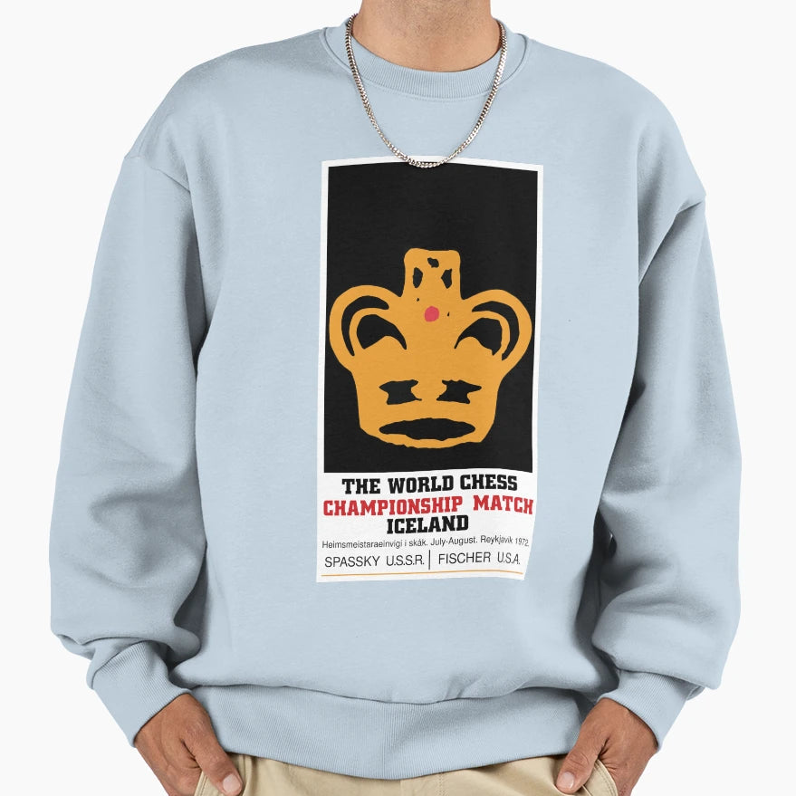 World Chess Championship 72 Iceland Sweatshirt - Unique Graphic Men Women - T-Shirt, Sweatshirt, Hoodie