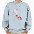 California Usa Map Real Baseball En Sweatshirt - Minimalist Print Unisex - T-Shirt, Sweatshirt, Hoodie
