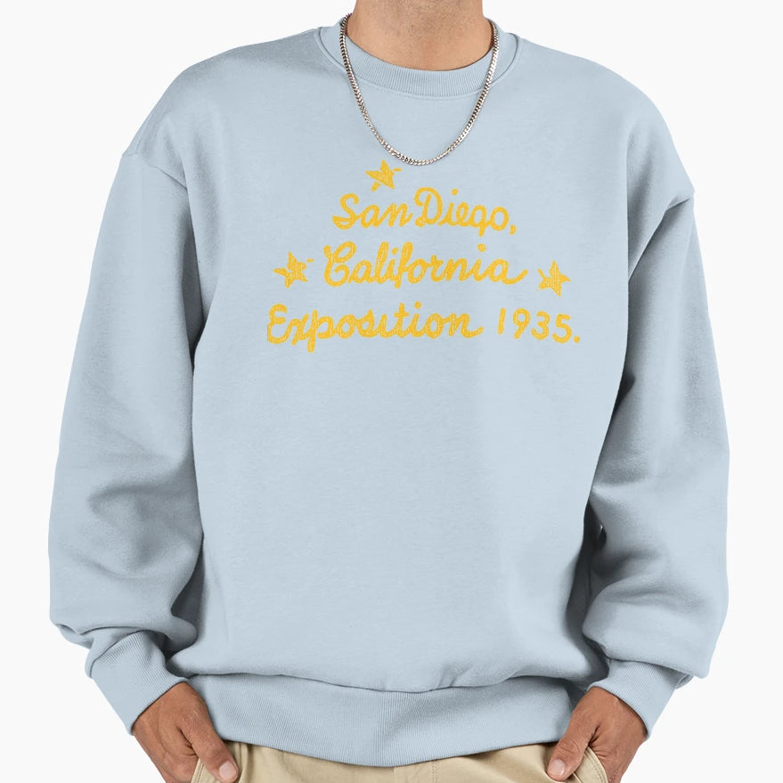 San Diego California Exposition 1935 Sweatshirt - Novelty Apparel Unisex - T-Shirt, Sweatshirt, Hoodie