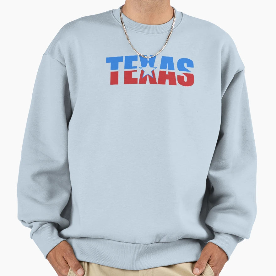 Texas Strong Lonestar Banger Gym Sweatshirt - Unique Graphic Men Women - T-Shirt, Sweatshirt, Hoodie