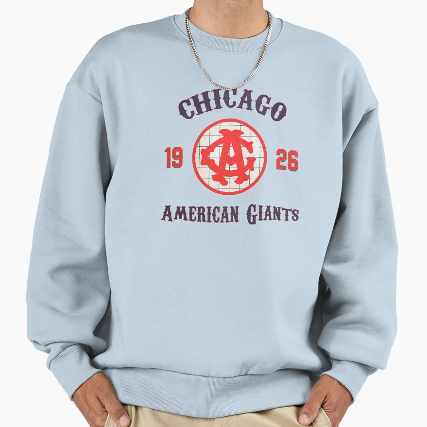 Chicago American Giants Jersey Sweatshirt - Aesthetic Graphic Unisex - T-Shirt, Sweatshirt, Hoodie