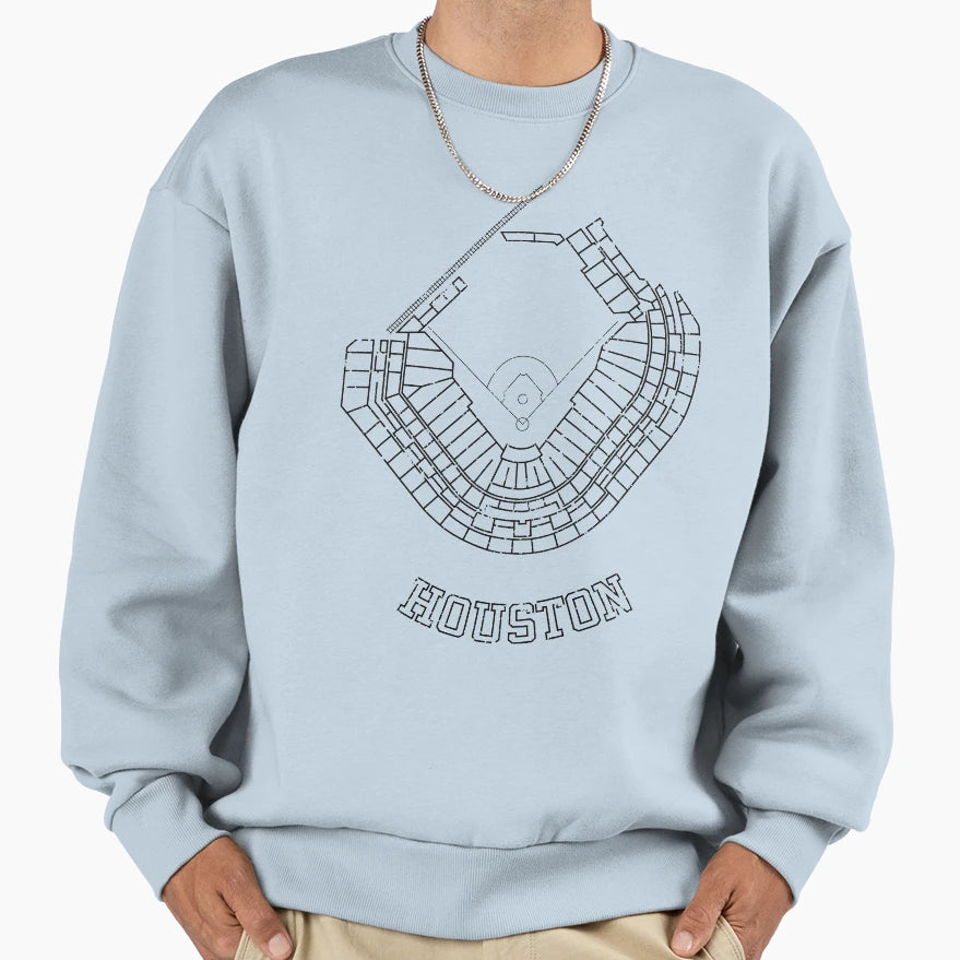 Houston Sweatshirt - Trendy Graphic Unisex - T-Shirt, Sweatshirt, Hoodie