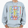 Cleveland 3 Level Rectangle Sweatshirt - Fun Novelty Design for Adults - T-Shirt, Sweatshirt, Hoodie